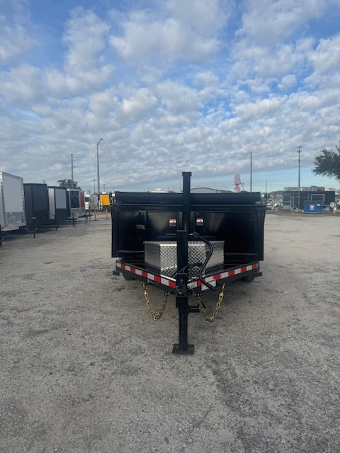 2026 6x12TA DUMP TRAILER 2'' FT WALLS 3720L