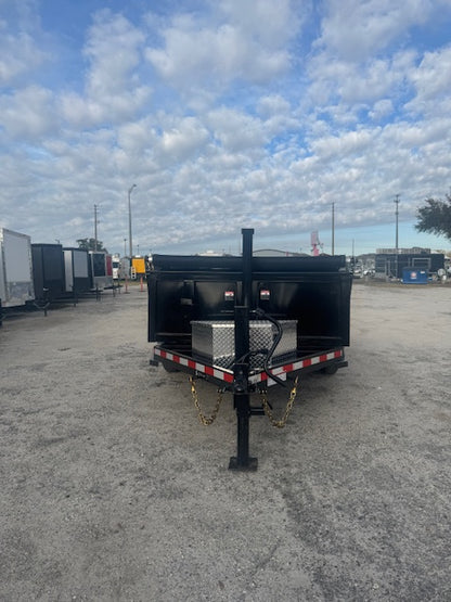 2026 6x12TA DUMP TRAILER 2'' FT WALLS 3720L