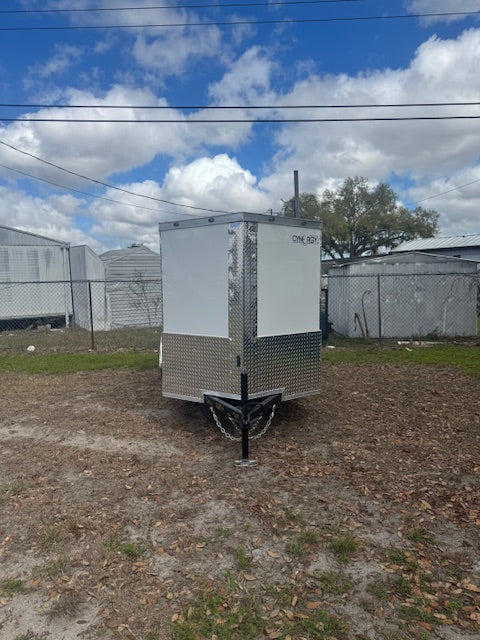 2026 5X10SA ENCLOSED CARGO TRAILER DOUBLE DOOR 60'' 3974L