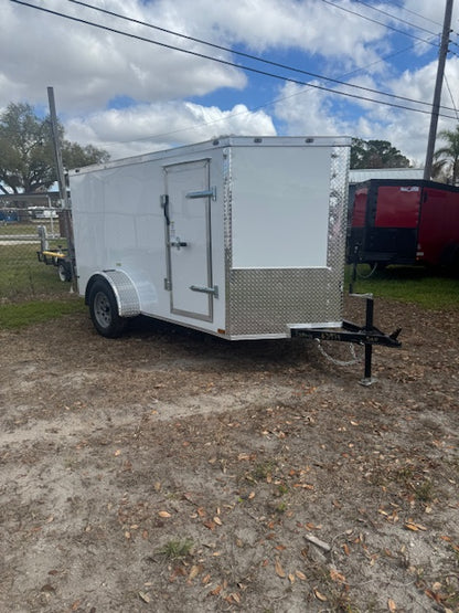2026 5X10SA ENCLOSED CARGO TRAILER DOUBLE DOOR 60'' 3974L