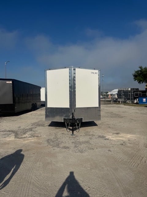 2026 8.5X18TA ENCLOSED CARGO TRAILER RAMP DOOR 84'' 3985l