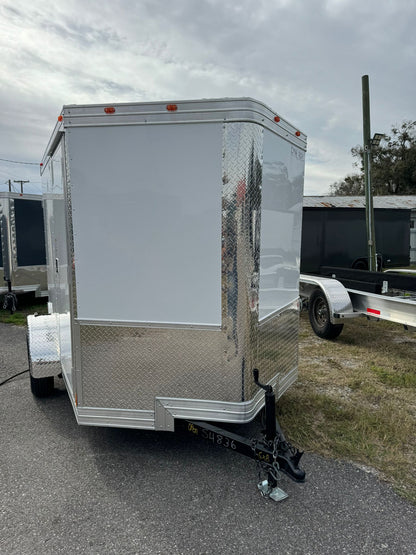 6x8SA Trailer Double Door 2024 #4836L 75"