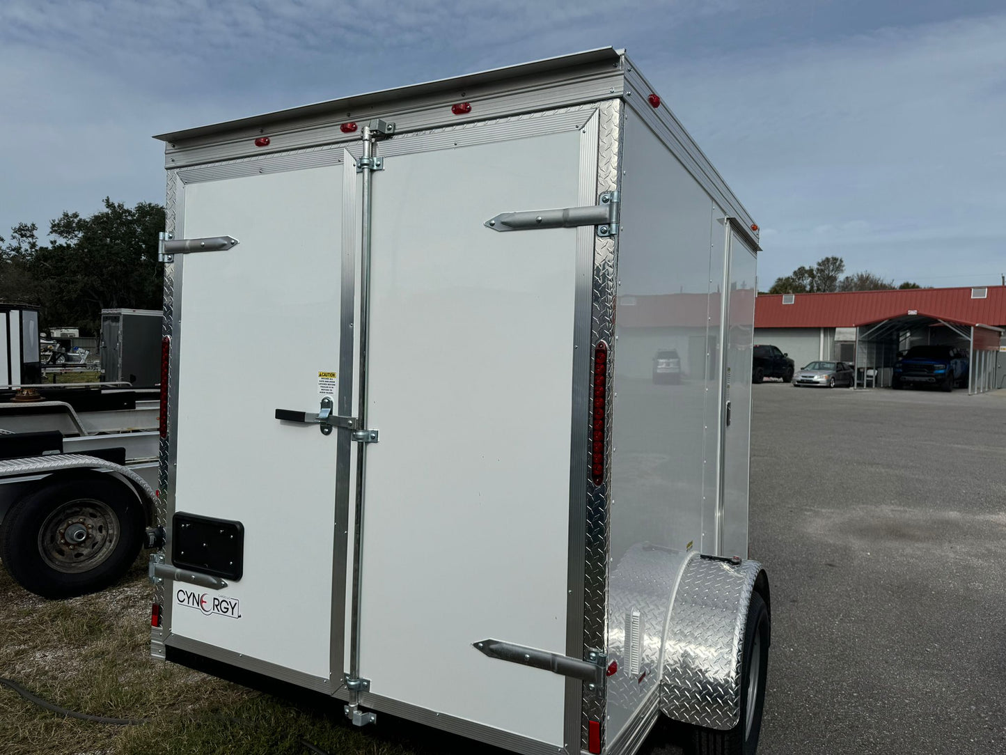 6x8SA Trailer Double Door 2024 #4836L 75"