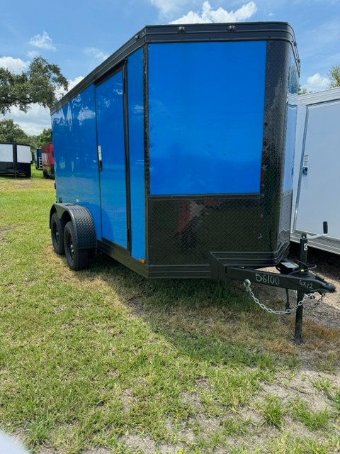 6X12TA ENCLOSED CARGO TRAILER TRAILER DOUBLE DOOR 75'' 6100L