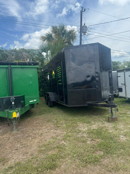 2026 7X16TA ENCLOSED CARGO TRAILER RAMP DOOR 6245