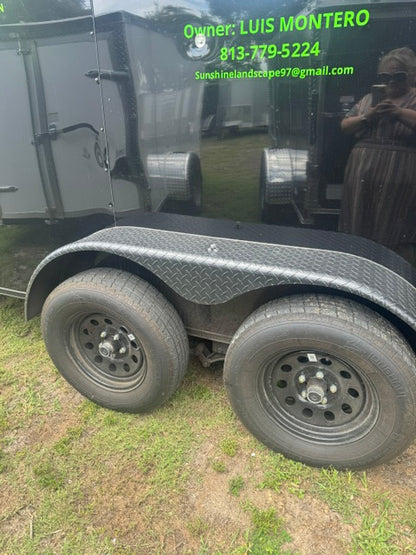 2026 7X16TA ENCLOSED CARGO TRAILER RAMP DOOR 6245