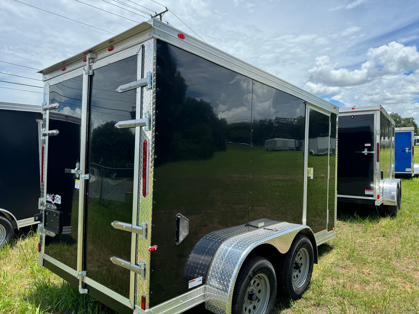 6X12TA TRAILER DOUBLE DOOR 2024 #6324L 75"