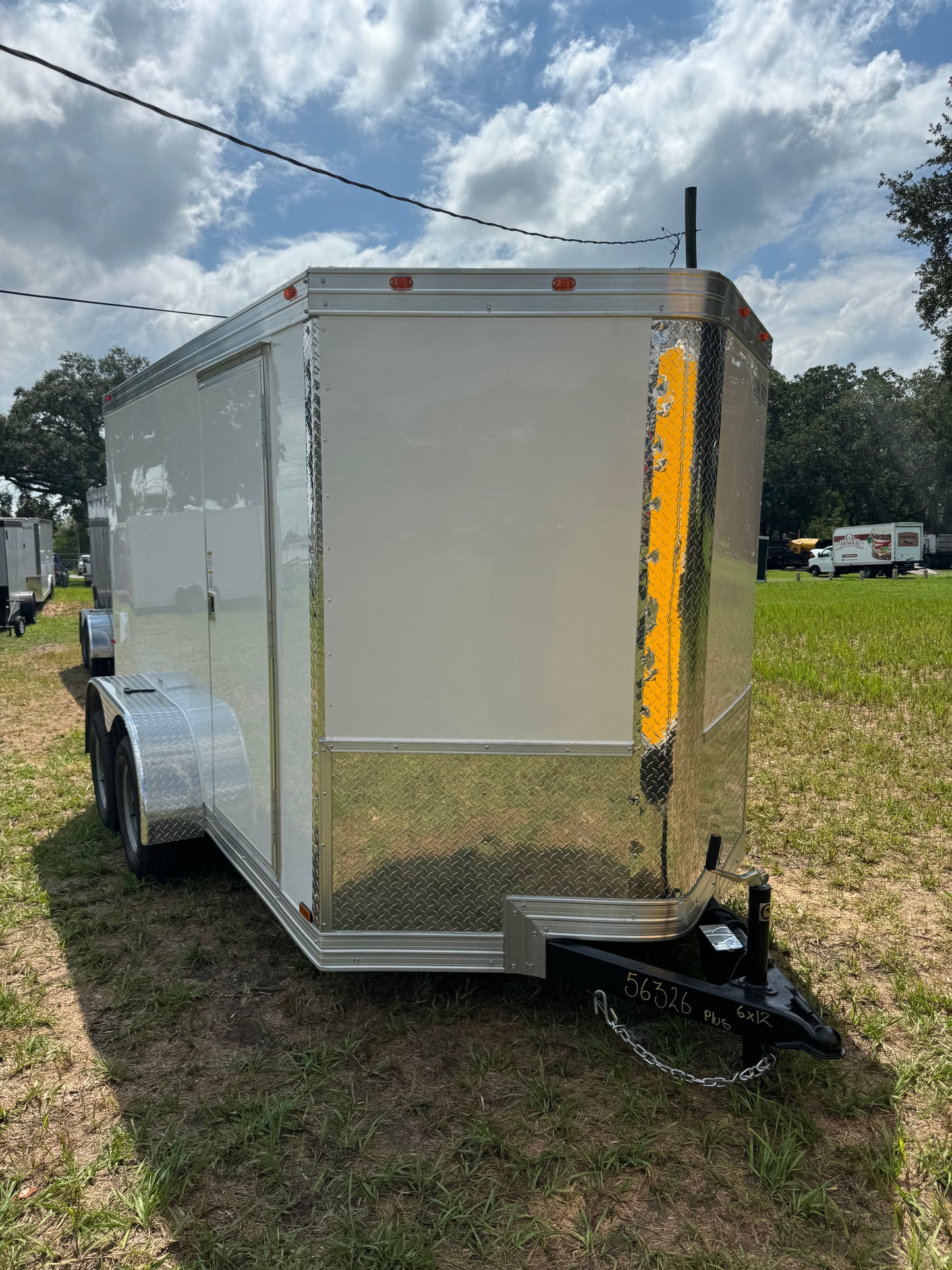 6X12TA TRAILER  DOUBLE 2024 #6326L 75"