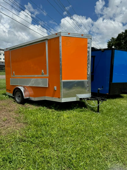 6X12SA FOOD CONCESSION TRAILER 84'' 7032l