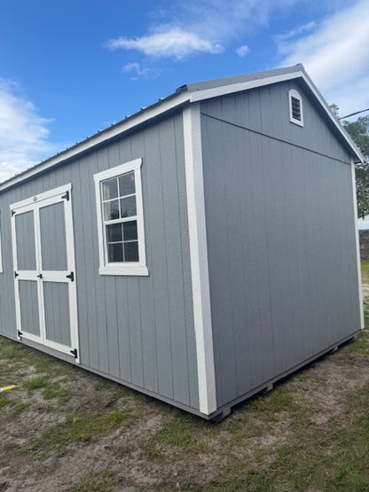 2026 12X20 SIDE UTILITY CAPE COD GRAY 7089