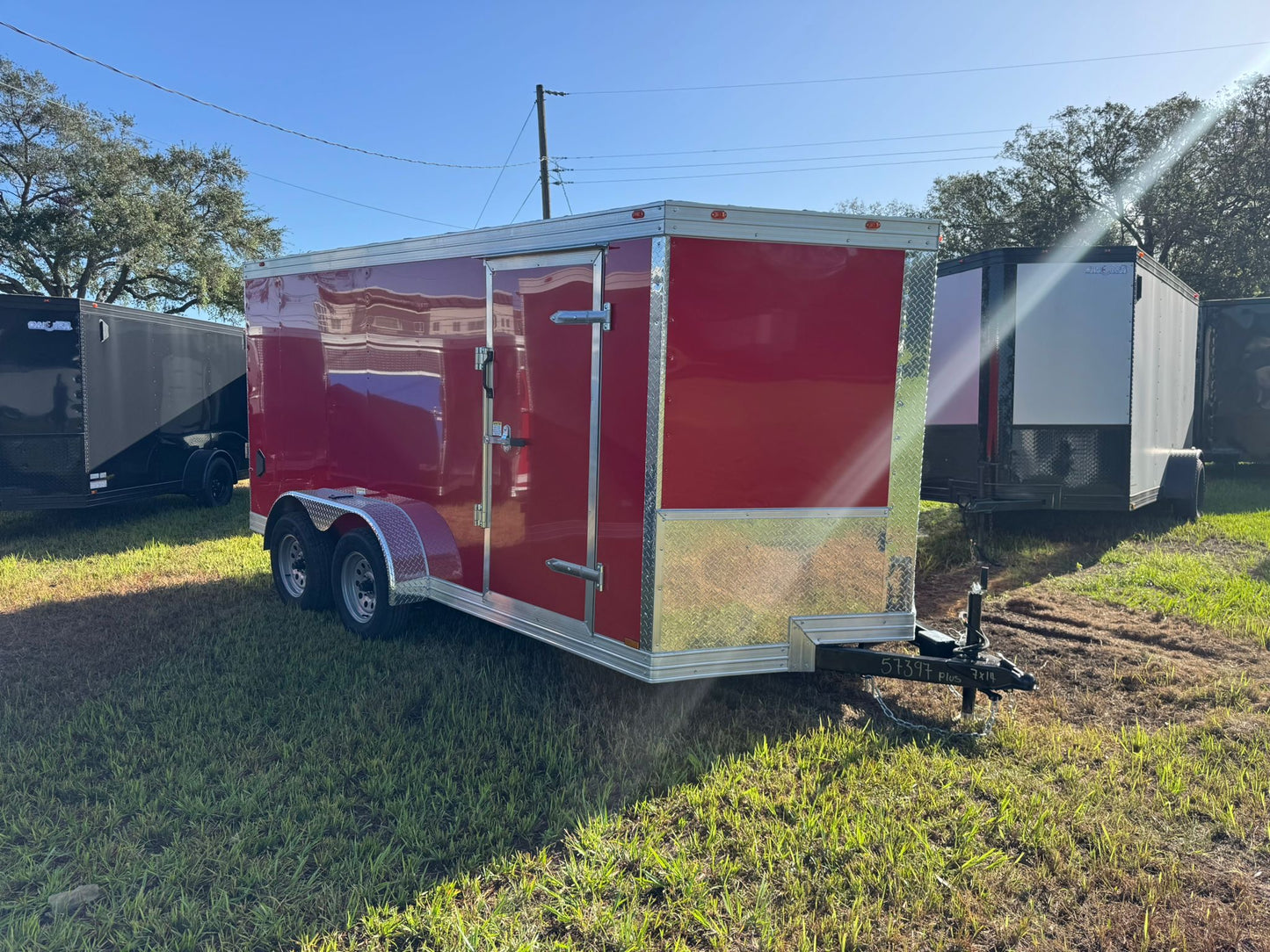 2025 7X14 TRAILER RAMP DOOR 75'' 7397l