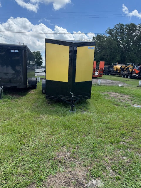 2025 6X12SA ENCLOSED CARGO TRAILER RAMP DOOR 81'' 9087