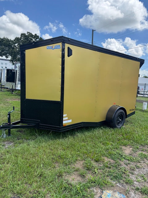 2025 6X12SA ENCLOSED CARGO TRAILER RAMP DOOR 81'' 9087