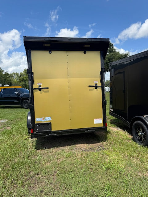 2025 6X12SA ENCLOSED CARGO TRAILER RAMP DOOR 81'' 9087