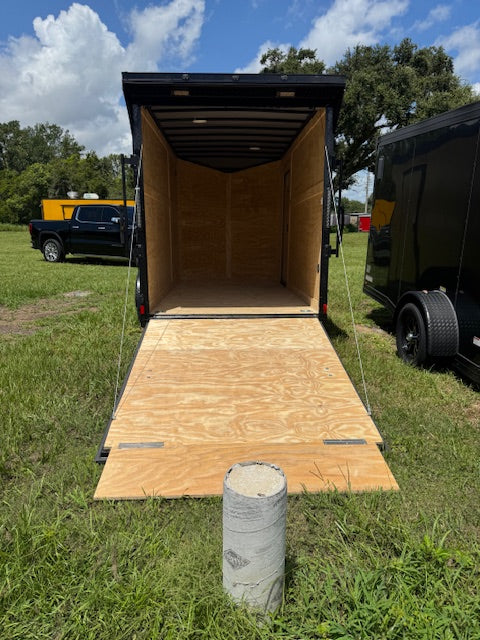 2025 6X12SA ENCLOSED CARGO TRAILER RAMP DOOR 81'' 9087