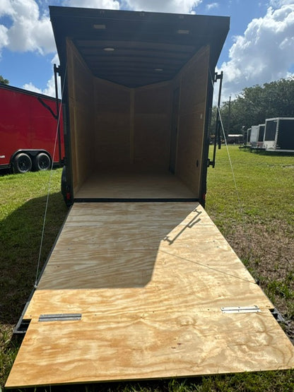 2025 7X14 ENCLOSED CARGO TRAILER RAMP DOOR 75'' 9752