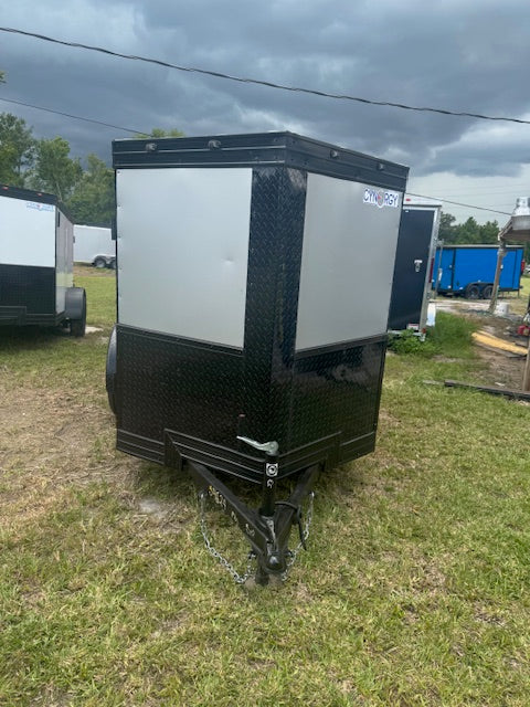 2025 5X8SA ENCLOSED CARGO TRAILER DOUBLE DOOR 60'' 9624