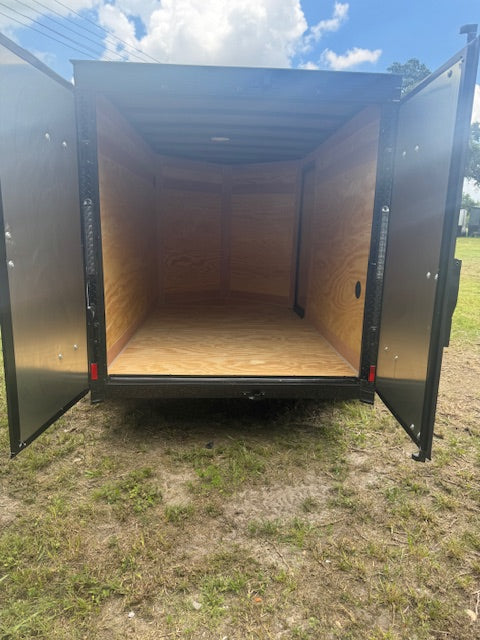 2025 5X8SA ENCLOSED CARGO TRAILER DOUBLE DOOR 60'' 9624