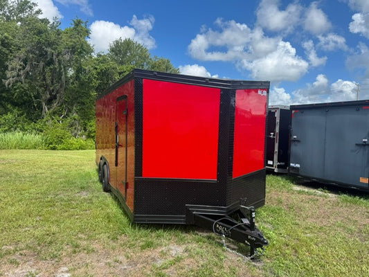 2025 8.5X20TA ENCLOSED CARGO TRAILER RAMP DOOR 84'' 9634