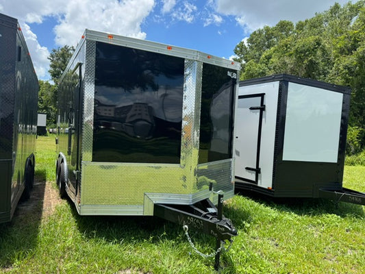 2025 8.5X16TA ENCLOSED CATGO TRAILER RAMP DOOR 84'' 9657