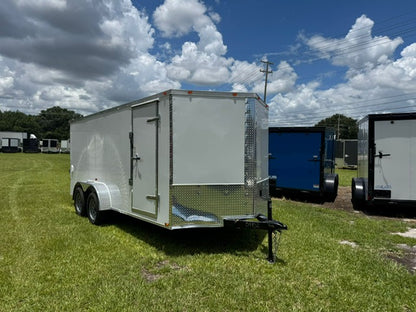 2025 7X14 ENCLOSED CARGO TRAILER RAMP DOOR 75'' 9752