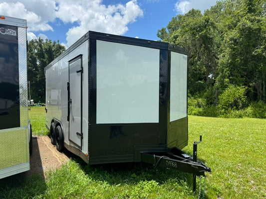 2025 8.5X16TA ENCLOSED CARGO TRAILER RAMP DOOR 84'' 9768